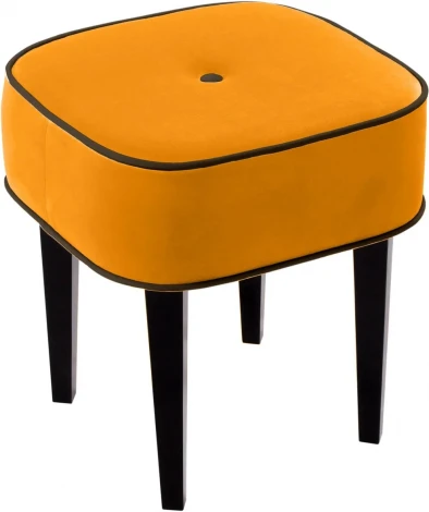 Табурет Handy SQ ОГОГО (арт.340199), (Ткань/Желтый)