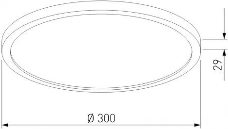 Потолочный светодиодный светильник круглый влагозащищенный TK Lighting Aqua 18796 (220V, круглые)