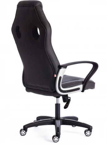 Кресло RACER кож/зам/ткань, металлик/серый, 36/12 Tetchair 13232