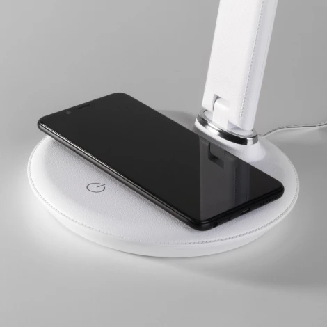 Офисная настольная лампа с беспроводным ЗУ Elektrostandard Brava TL90530 (LED, 220V, диммер, сенсорный выключатель)