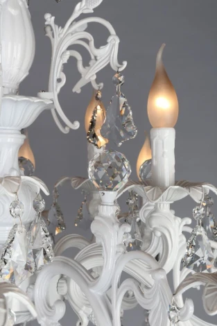 Подвесная люстра Omnilux Catanzaro OML-30807-15 (220V, на цепи, подсвечник, свеча)