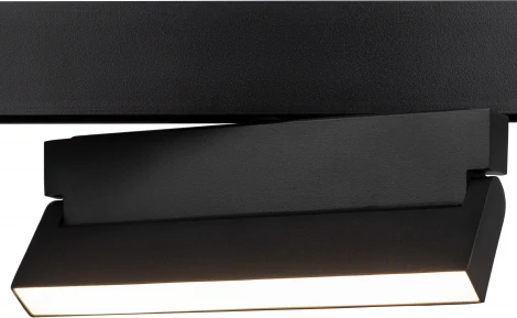 Магнитный трековый линейный светильник LED 48V 12Вт 3000К черный Б0054805 ЭРА Nova TRM20-2-22-12W3K-B