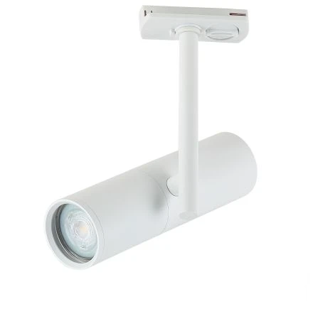 Трековый светильник на штанге однофазный KITO IL.0010.0012 WH (220V)
