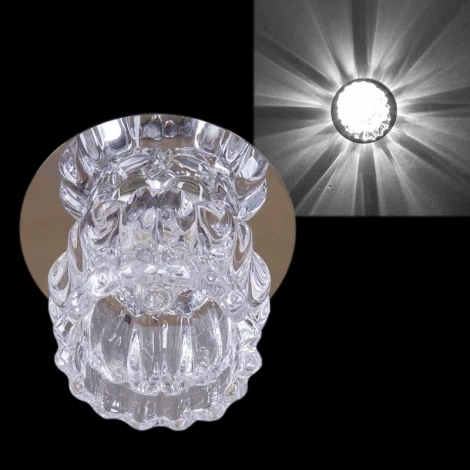 Встраиваемый точечный светильник Reluce 07911-9.0-001H G9 CR (220V, круглые)