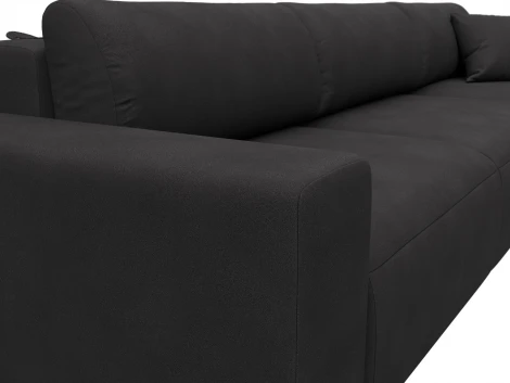 Диван угловой Лига-036 НПБ Классик Лонг правый угол Лига Диванов (Замша) арт.127800