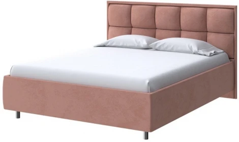 PROxSON Кровать Chessy без основания (Ткань: Велюр Ultra Амаретто) 120x200