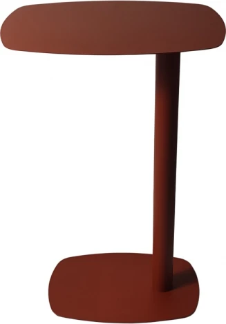 Журнальный столик Stool Group Eanna L металл коралловый арт.УТ000040330