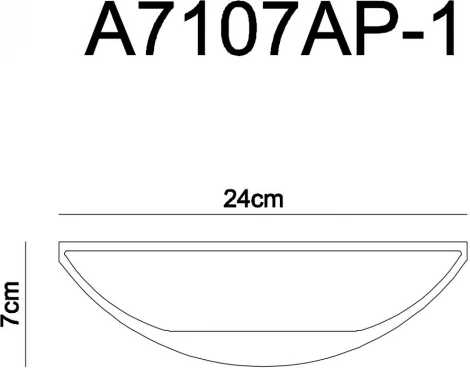 Бра Arte Lamp Interior A7107AP-1CC