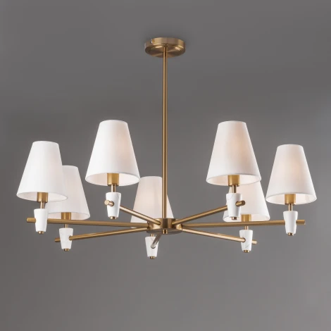 Потолочная люстра на штанге Freya Pietra FR5371CL-07BS (220V)