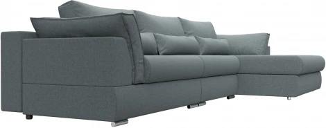 Диван угловой Пекин Long угол правый Лига Диванов (Рогожка) арт.122941