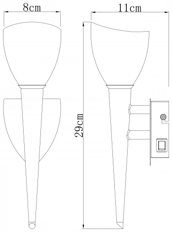 Бра Globo Siena 4410-1N