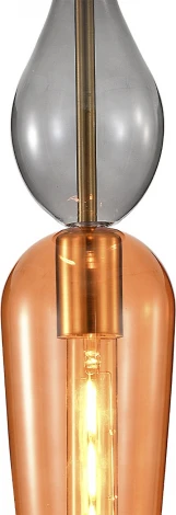 Подвесной светильник (11065/1P Orange) Indigo Millefiori V000549 (220V, на проводе)