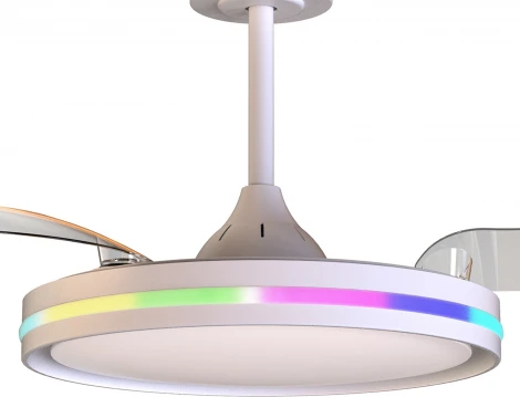 Люстра потолочная-вентилятор с ПДУ Mantra Rafaga 8727