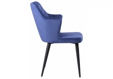 Стул Woodville на металлокаркасе Velen dark blue 15029
