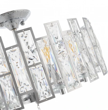 Потолочная люстра хрустальная на штанге Arte Milano Sorrento-4209 374209/6/80/470 CR (220V)