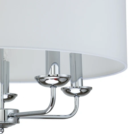 Подвесная люстра Bovilla 10175/5PL E14*40W Chrome (220V, на цепи, круглые)