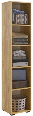 Шкаф Woodville Бери 40 дуб крафт золотой / графит 551892