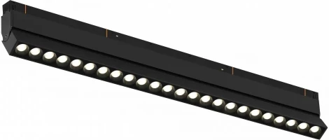Трековый магнитный светильник Downlight 48V iLedex Vision48/22 4822-003-L462-24W-38DG-4000K-BK
