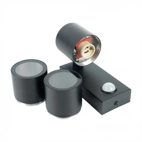 Настенный светильник уличный с датчиком освещенности/движения Feron Бостон 51964