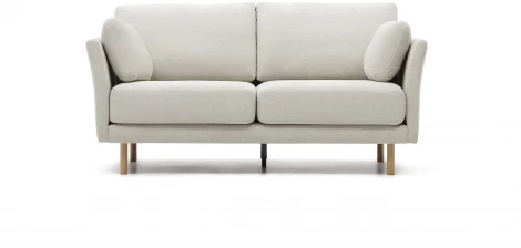 Диван La Forma (ex Julia Grup) Gilma (Бежевый/ Пенополиуретан,МДФ,Дерево)