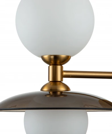 Бра настенное Jazz V000167 (11020/2W Brass) (220V, шар)