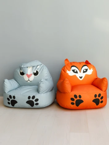 Пуфик Dreambag Зайчик (Классический+PushUp, L) 3935621