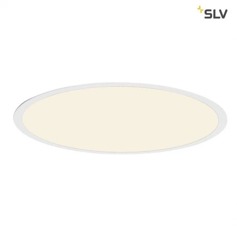 Точечный светильник встроенный светодиодный белый SLV Led Panel Round 158662