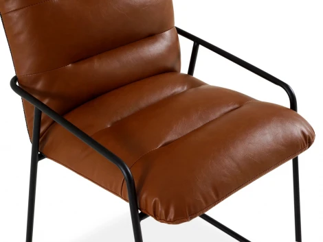 Комплект стульев Maggy 2 шт. ОГОГО Обстановочка! 966749 (Экокожа/Коричневый)