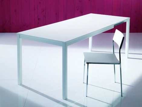 Обеденный стол M-City MAGO (01.34) 100/140*70*Н75 см (М313/ M313/М313 сер-кор.композит+L072ал)