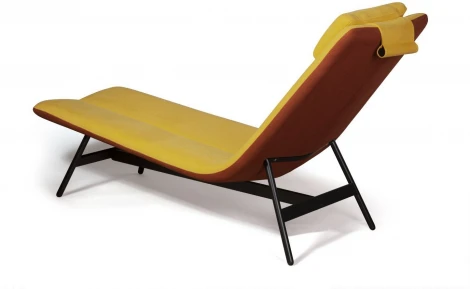 Шезлонг Top Concept Sigma, желто-оранжевый