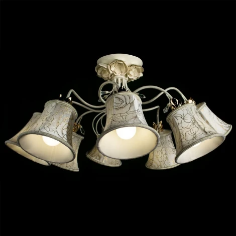 Потолочная люстра Arte Lamp Bellis A2819PL-8WG