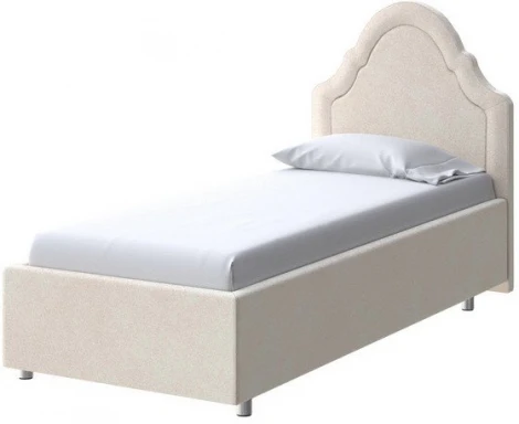 PROxSON Кровать Эльза (Ткань: Велюр Casa Сахарный) 80x200