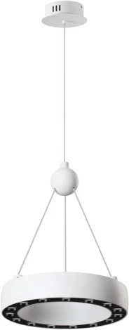 Светильник подвесной светодиодный Novotech Turn 359395 LED 12W вниз/5W вверх 220V 1360Лм 3000K (на проводе, кольцо)