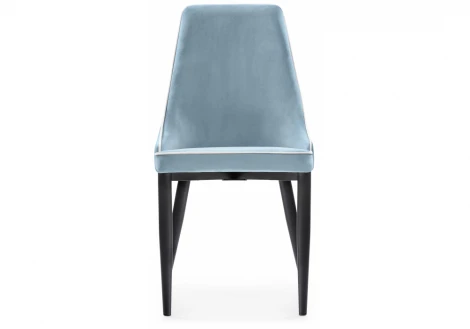 Стул Woodville на металлокаркасе Kora 1 light blue / white / black 15080