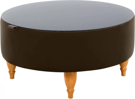 Стол журнальный Italia ОГОГО (арт.339978), (ЛДСП/Темно-коричневый)