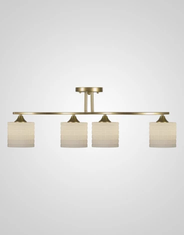 Потолочная люстра на штанге Мелодия Света SL1N SL6789-4 GD 000066024