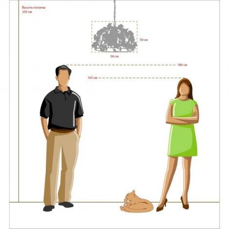 Подвесная люстра MW-Light Букет 421013604
