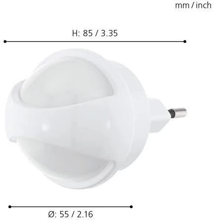 Ночник Eglo Tineo 97933