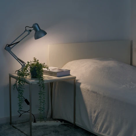 Лампа светодиодная, форма «шар», матовая, белый свет 4000K Uniel LED-G45-6W/4000K/E14/FR/RA95 PLK01WH