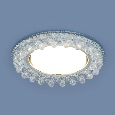 Встраиваемый точечный светильник Elektrostandard 3025 GX53 CL прозрачный