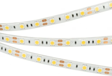 Светодиодная лента герметичная RTW-SE-B60-10mm 12V Warm3000 (14.4 W/m, IP65, 5m) (Arlight, -) 014692(3)