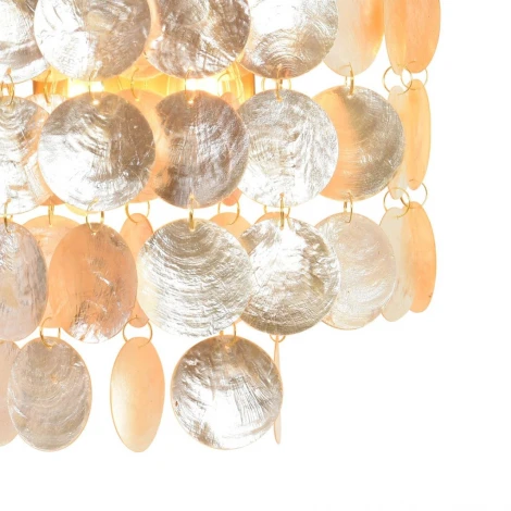 Бра Lumion Shella 8386/2W бронза/перламутровый, металл/ракушка E14 2*40W 220V