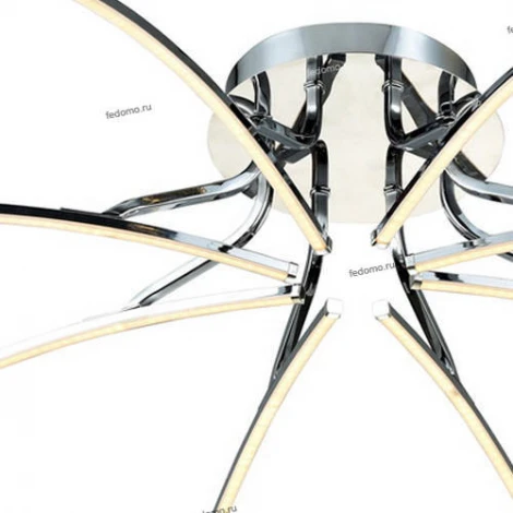 Потолочная люстра IDLamp Fidji 412/8PF-LEDChrome