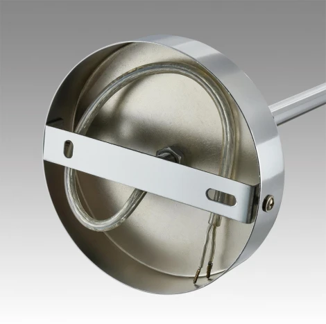 Потолочная люстра на штанге Lumion Latti 6589/6C хром/белый, металл/текстиль E14 6*40W 220V (круглые)