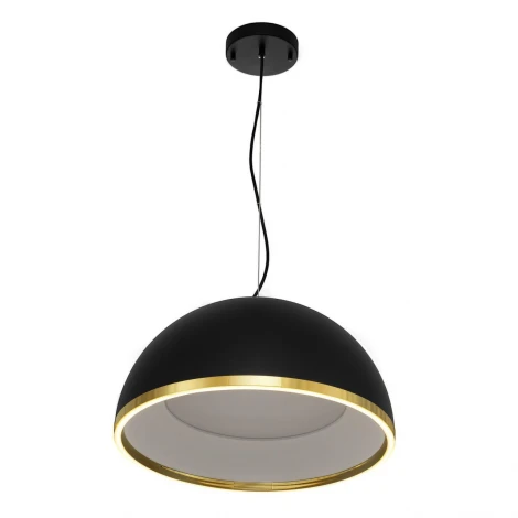 Подвесной светильник светодиодный Citilux Floom CL736251 Черный+Золото