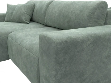 Диван угловой Лига-036 НПБ Классик левый угол Лига Диванов (Велюр) арт.127726L