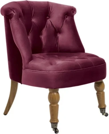 Кресло Visconte ОГОГО (арт.761838), (Ткань/Бордовый)