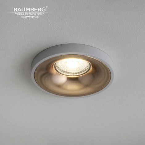 Встраиваемый светильник Raumberg TerraFGd\Wh French Gold\White