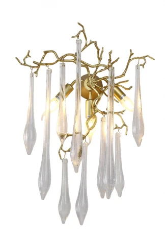 Бра Crystal Lux Reina AP3 GOLD PEARL