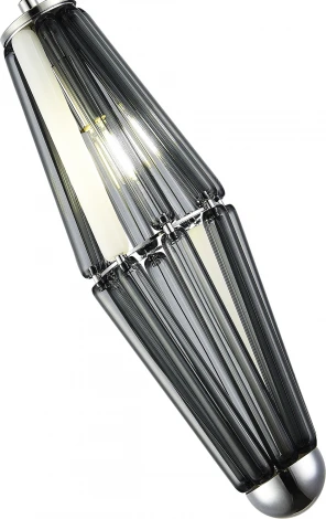 Подвесной светильник ST Luce Ciara SL1242.103.01 Хром/Дымчатый G9 1*5W (220V, на проводе)
